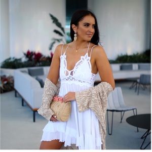 FREE PEOPLE ADELLA WHITE SLIP DRESS / SIZE SMALL ✨🤍